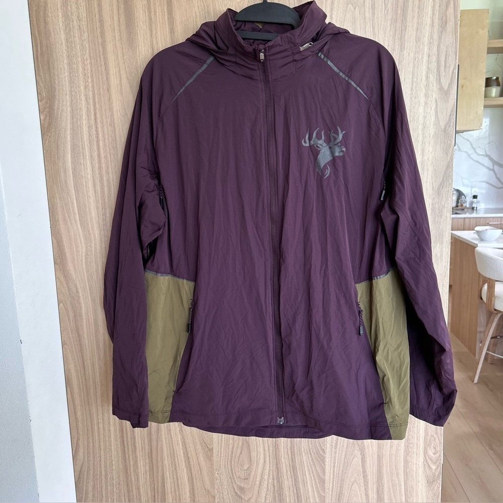 Lululemon Men’s Purple Buck Elk Limited Edition Full Zip Surge Jacket Medium Hun
